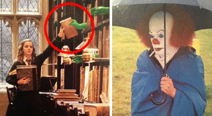 18 images that reveal some behind-the-scenes curiosities regarding several famous films!