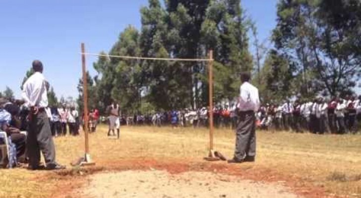 Les sauts impressionnants des Kenyans
