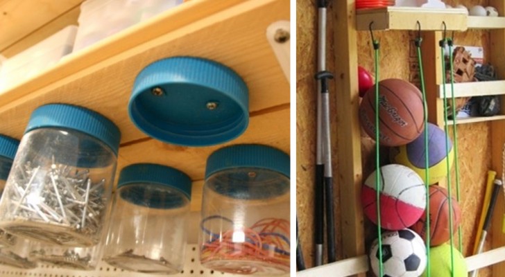 15 brilliant tips to organize your cellar or garage without spending a lot of money!