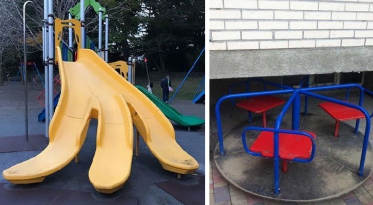 Nightmare playgrounds! Here are some of the most sensational and funny design mistakes ever!