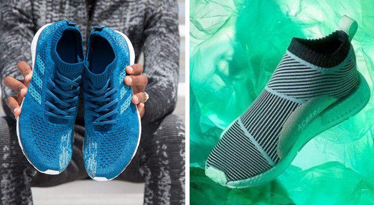 Adidasschoenen die zijn gemaakt van plastic dat uit oceanen is gevist zijn een onverwacht succes