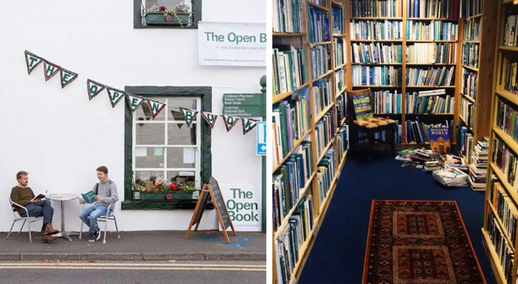 Un'idea per un viaggio originale? Su Airbnb puoi affittare una vera libreria in un piccolo villaggio della Scozia