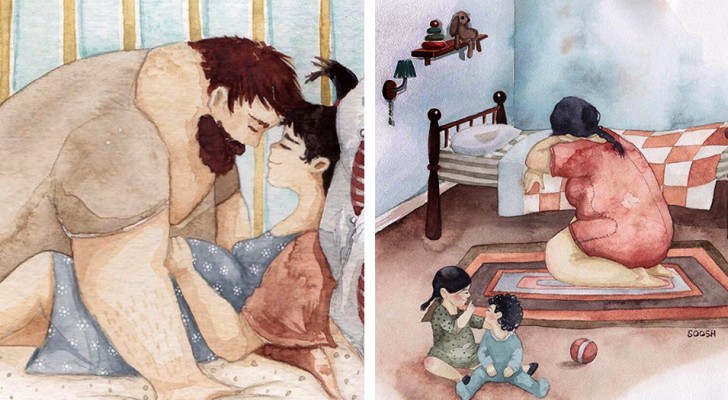 Das schöne Familienleben: In diesen Illustrationen findet ihr ein Stück von euch selbst