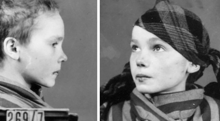 Une photographe colorise les dernières photos d'une jeune prisonnière d'Auschwitz : le résultat est déchirant
