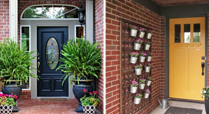17 floral creations to put at the entrance to your house to welcome guests in the most pleasant of ways