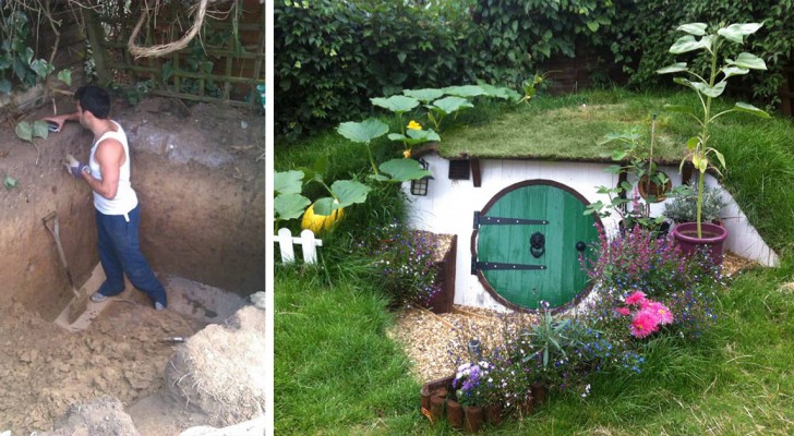 Les gustaria vivir en una casa hobbit? Este joven la ha construido el mismo...Asi!|