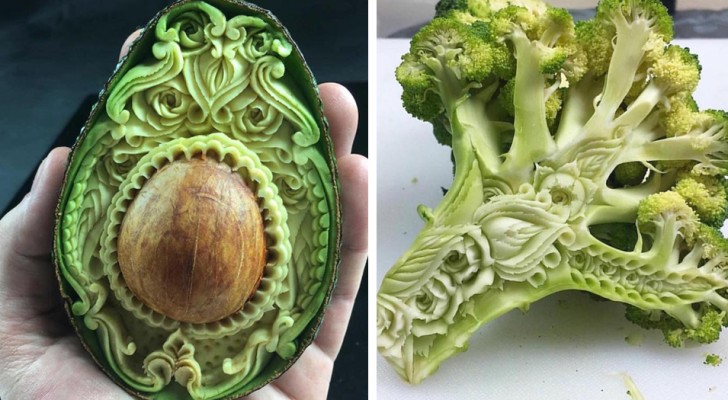 Dieser junge italienische Künstler verwandelt jedes Lebensmittel in ein Kunstwerk