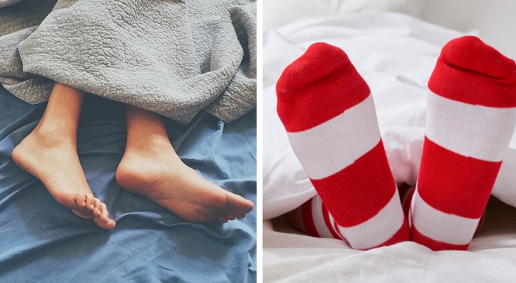 Att sova barfota eller med strumpor, en vana som skulle kunna avslöja något om din personlighet