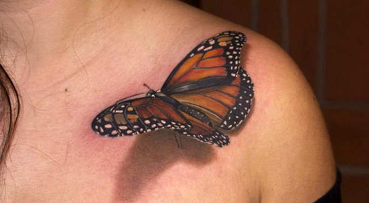 Optiska illusioner på huden, 21 tatueringar i 3D som är så bra gjorda att de ser verkliga ut