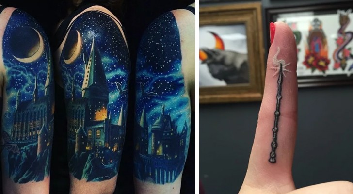 33 tatouages ravissants que tous les fans de Harry Potter adoreront.