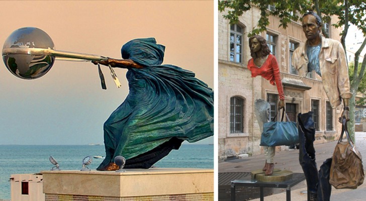 18 sculptures peu connues qui ont défié et vaincu les règles de la gravité.