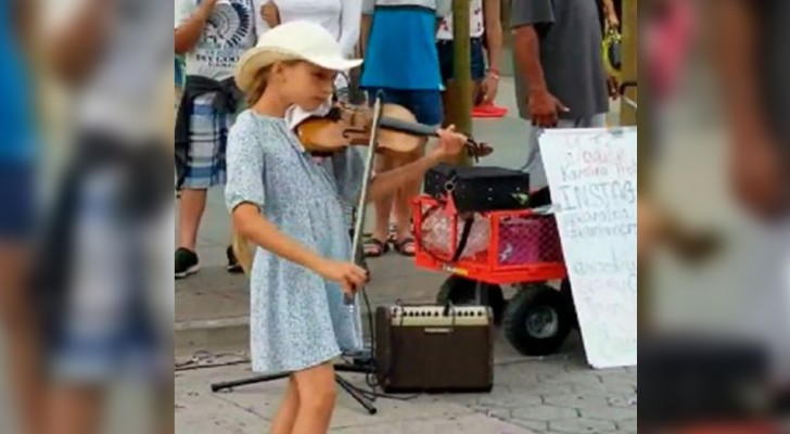 Esta niña de 9 años toca "Despacito" con su violin: ha hecho enamorar millones de personas