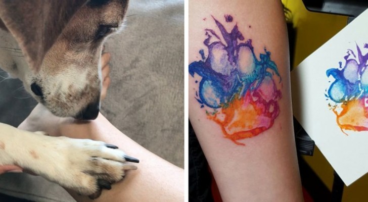 These tattoos dedicated to our four-legged friends will make you want to have one too