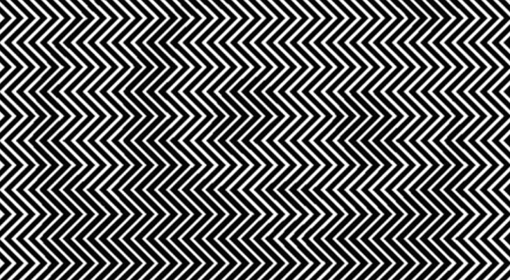 Who or what is hidden behind these zig zag lines? Only a few can immediately give the right answer