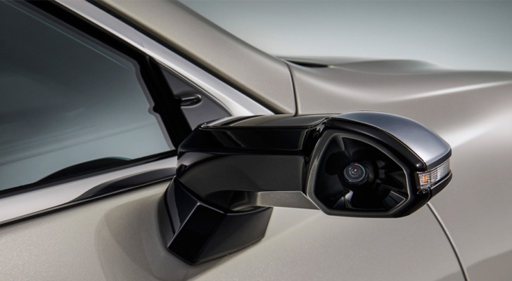 La Lexus ES 2019 est la première voiture sans rétroviseurs latéraux : ils seront remplacés par des caméras