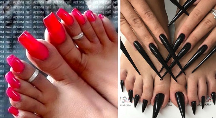 Long nail fashion has just conquered social media ... and is terrorizing thousands of people