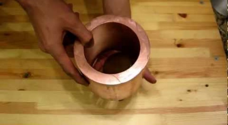 Release a magnet in a copper tube...WOW !