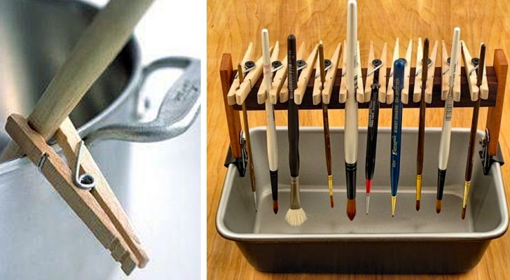 Do you use clothespins just to hang laundry? Here are 23 uses that perhaps have escaped your attention!