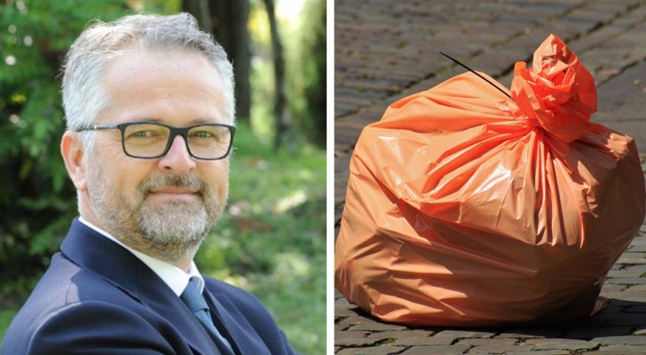 Abbandona la spazzatura in strada: il sindaco in persona gliela riporta sotto casa