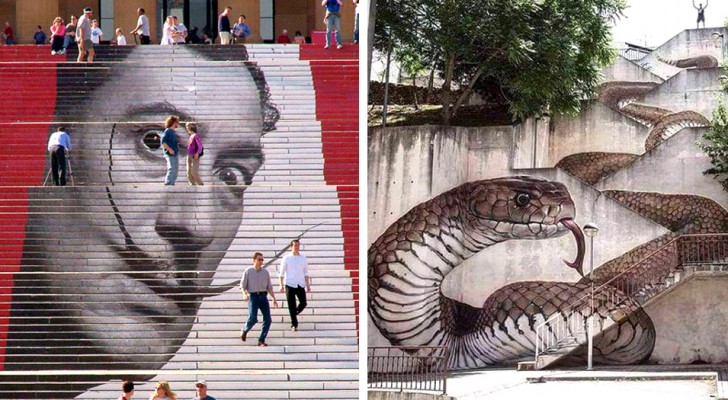 21 scalinate metropolitane che l'arte ha trasformato in piccoli capolavori