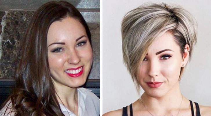 16 hair transformations that let people be seen in a totally different light ...