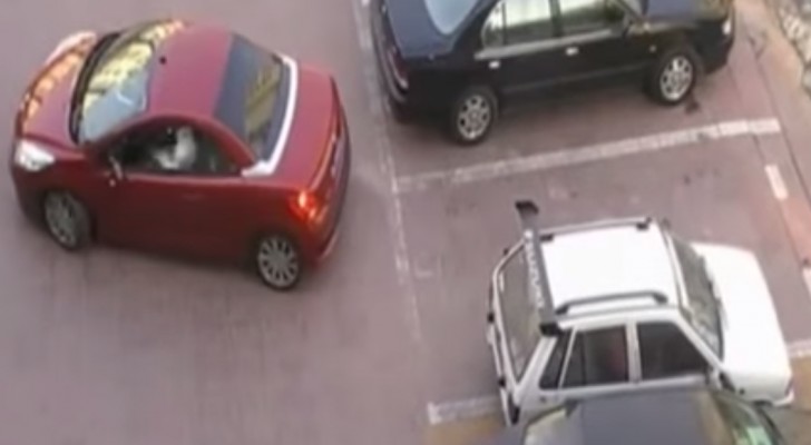 Un automobilista le ruba il parcheggio, ma lei ha in serbo una soluzione DIABOLICA!