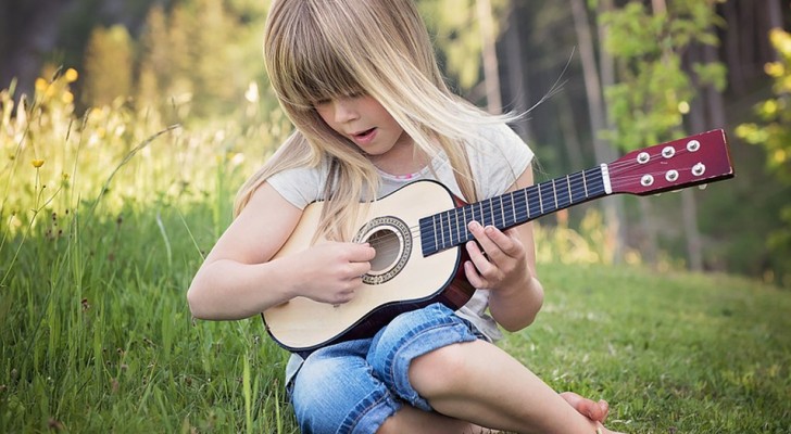 Children actually need fewer tablets and more musical instruments, according to many experts