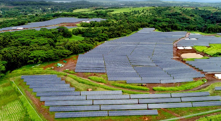 Die weltweit größte Photovoltaikanlage wurde gebaut... Die Energie entspricht 14 Millionen Liter Diesel pro Jahr