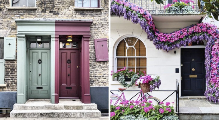 Questa donna ha fotografato alcuni tra i più affascinanti ed evocativi ingressi delle case di Londra