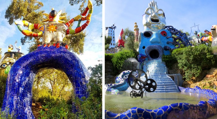 De Giardino dei Tarocchi, het prachtige Toscaanse park in balans tussen kunst en mysterie