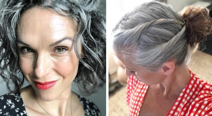 These women have stopped coloring their hair and now proudly show off their natural silver locks