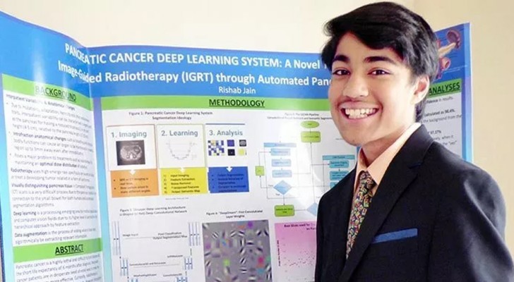 Dieser 13jährige hat schon vor dem Besuch der Hochschule einen Weg erfunden, Bauchspeicheldrüsenkrebs zu behandeln