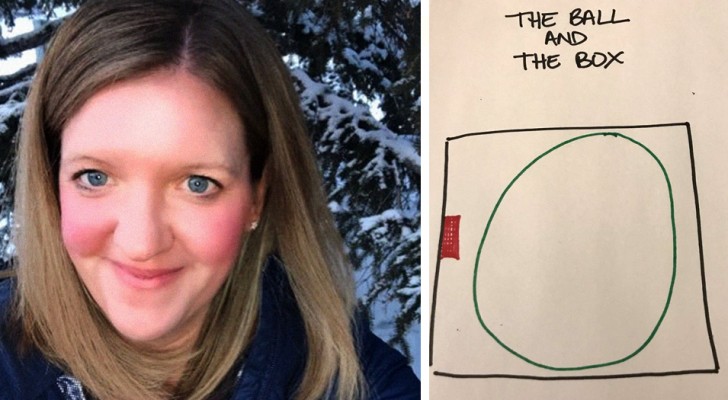 Een vrouw deelt de analogie van "De bal in de doos", een truc van haar arts om haar te helpen om te gaan met een verlies