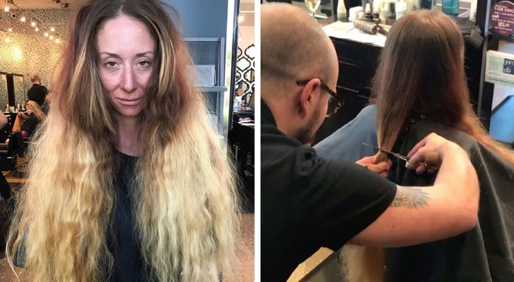 En vue de son mariage, cette femme à l'allure négligée opère un changement de look drastique