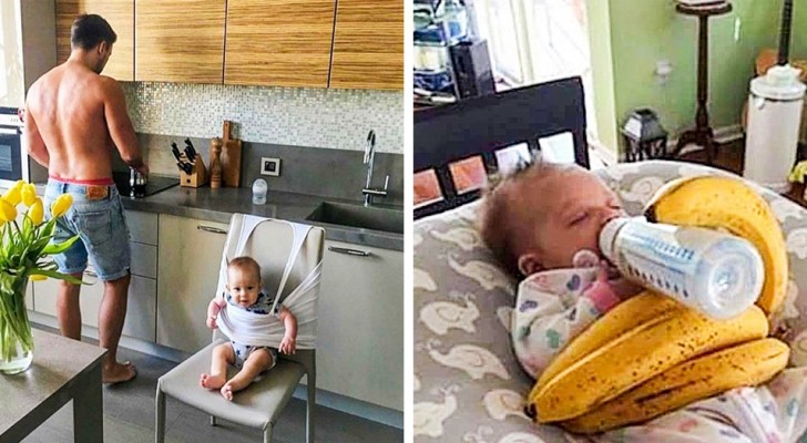 21 padres que han inventado astutas estrategias para tener tranquilos a los propios hijos