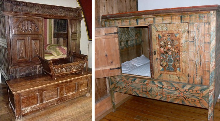 Le "lit-clos" médiévale : la curieuse tradition que les designers modernes regardent avec intérêt