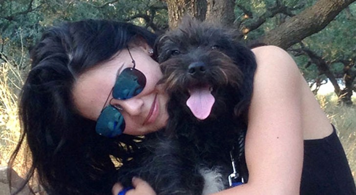 Esta mujer ha atravesado medio mundo para encontrar el perro que le había salvado la vida