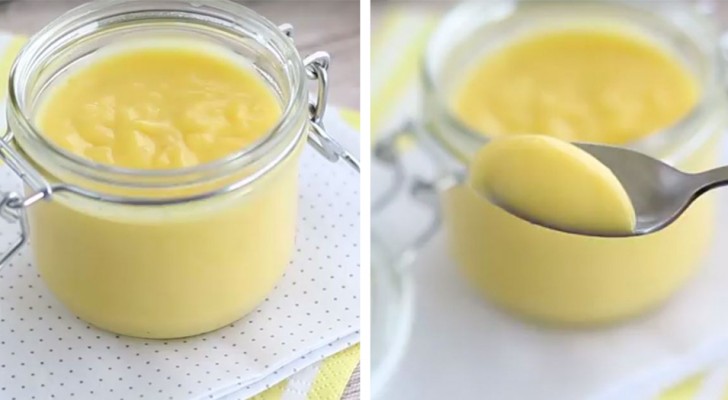 Here is how to prepare delicious homemade lemon cream in less than 1 minute