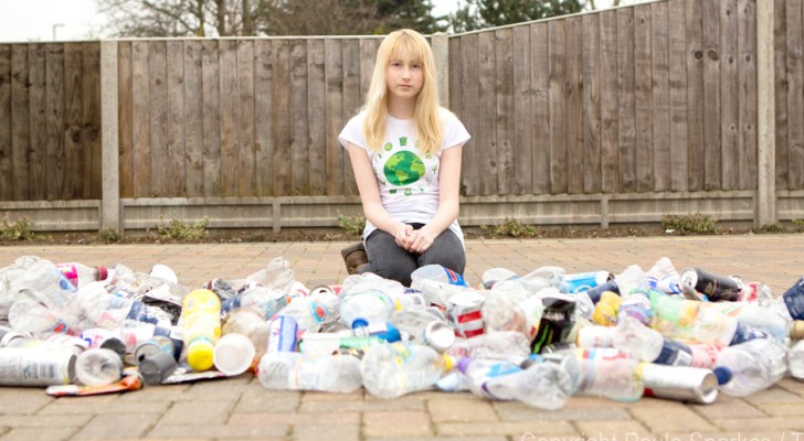 A 13-year-old girl is teased because she collects litter in her city and now she has gained worldwide attention