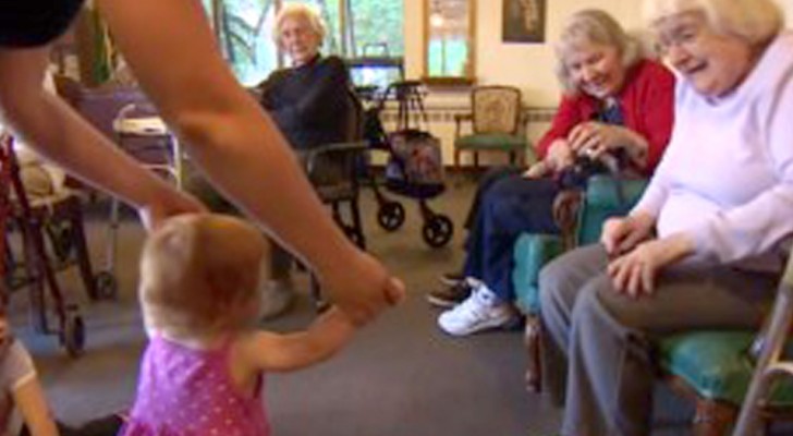A retirement home opens its doors to children from an orphanage and the social experiment is an undeniable success!