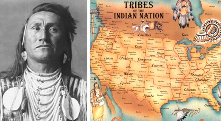 La carte des tribus amérindiennes : un morceau d'histoire qui n'apparaît JAMAIS dans les livres scolaires