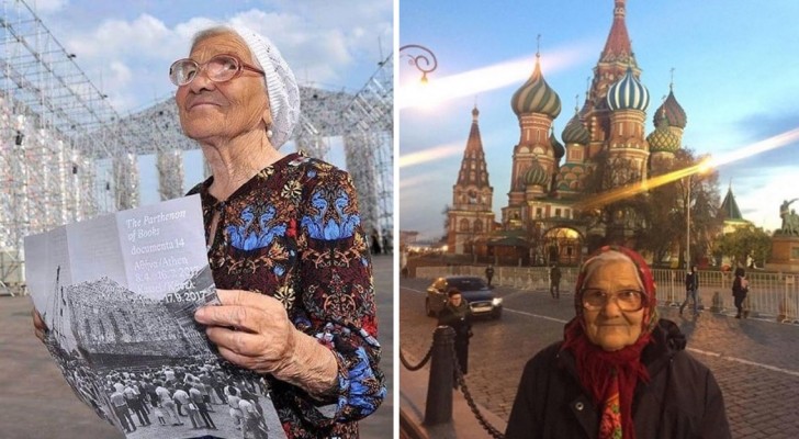 This 89-year-old grandmother travels the world with a backpack and a walking cane: she wants to spend her retirement creating memories