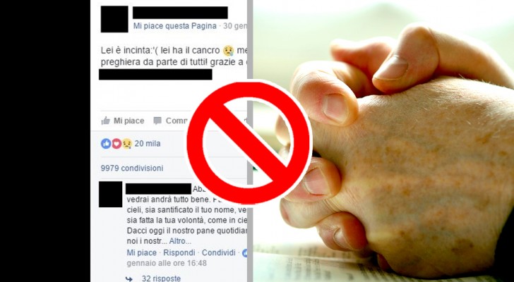 Porqué no deberíamos nunca escribir "Amén" en los posteos de Facebook y algunos consejos para reconocer una foto falsa