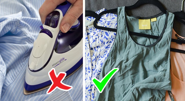 Wearing clothes without ironing them?! This is a new campaign to protect the environment. Goodbye to ironing!