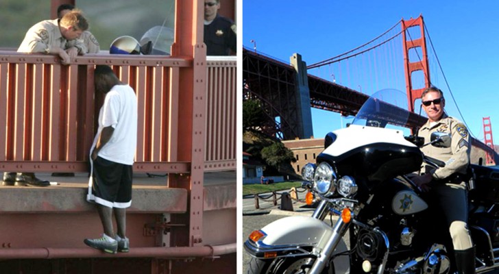 Deze man redde het leven van meer dan 200 mensen door hen te overtuigen niet van de brug te springen