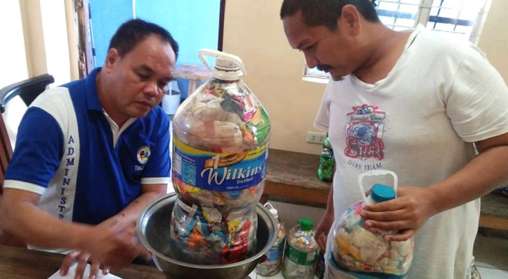 Le Filippine lanciano un'iniziativa a favore del riciclo: per 1 Kg di plastica viene donato 1 Kg di riso