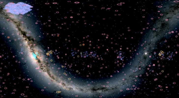 La NASA ha creato una mappa di tutti i pianeti conosciuti dall'uomo al di fuori del Sistema Solare