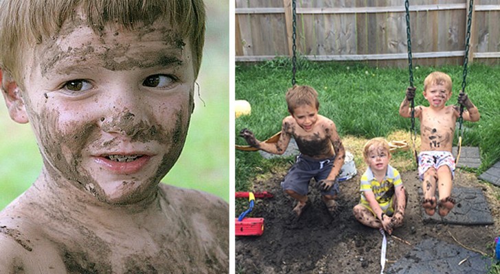 I bambini che giocano con fango e sabbia cresceranno più sani e forti: lo confermano gli studi