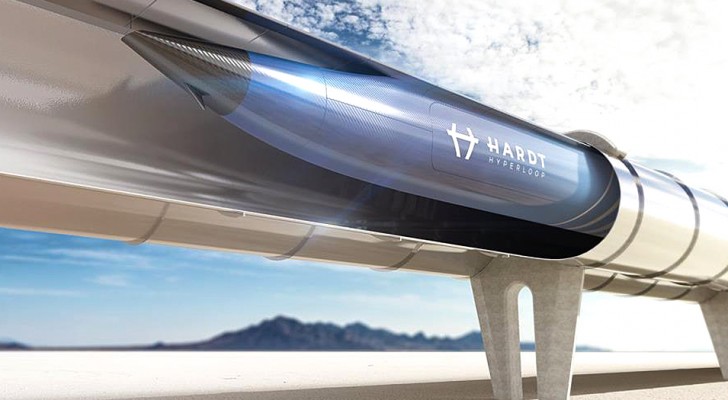 In Nederland wordt de eerste Hyperloop in Europa gebouwd en zal deze 450 kilometer binnen 30 minuten afleggen
