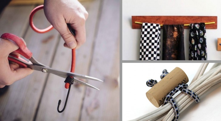 12 cose super-creative ed inaspettate che puoi fare con i ganci elastici